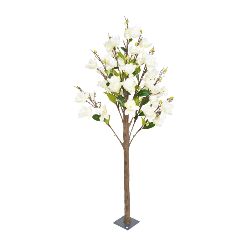 180CM CREAM MAGNOLIA TREE (ARTIFICIAL TRUNK) sincerefloral