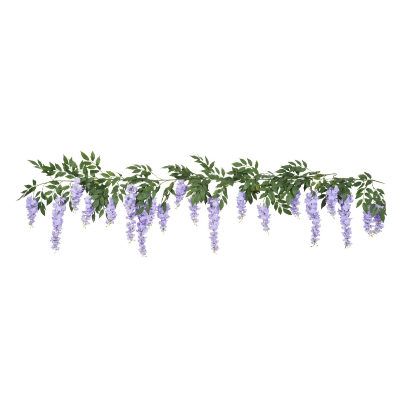 240CM LILAC WISTERIA X 21 GARLAND sincerefloral