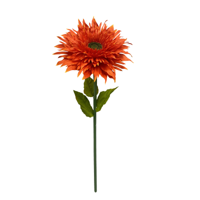 115 X 40CM ORANGE GERBERA STEM